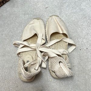Tie up soludos flat espadrilles